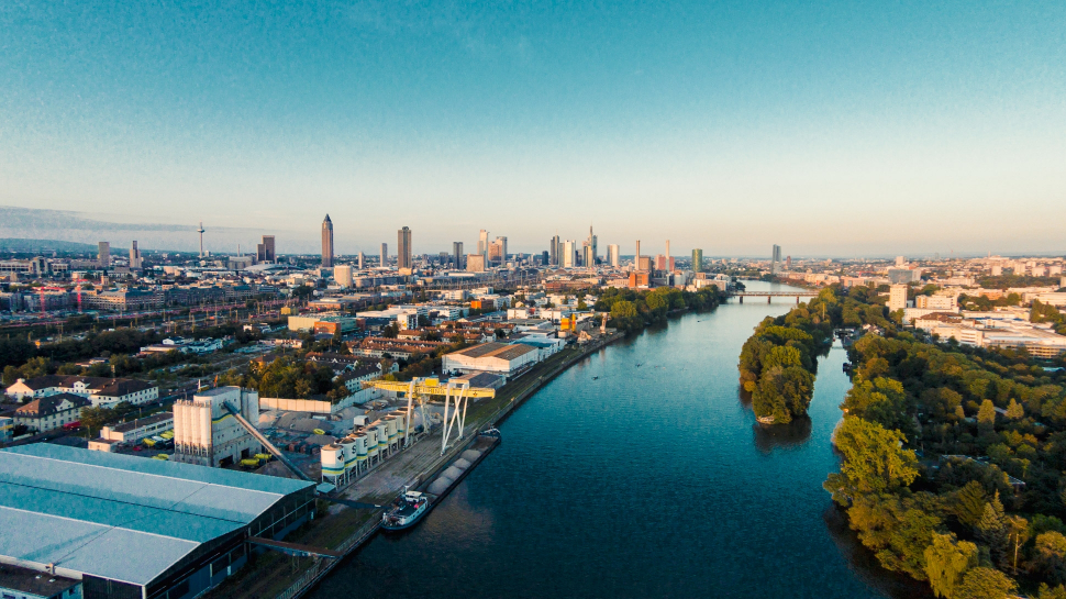 Luftbild Frankfurt am Main