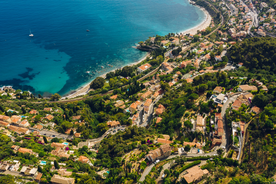 Luftbild Roquebrune-Cap-Martin