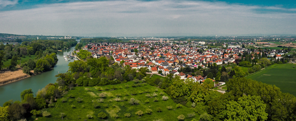 Luftbild Ginsheim