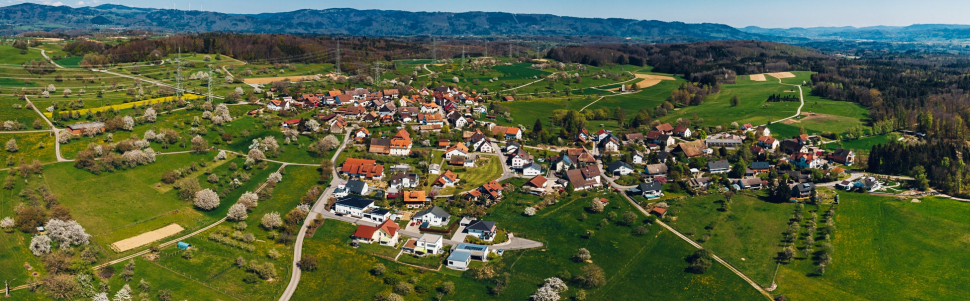 Luftbild Rheinfelden-Adelhausen