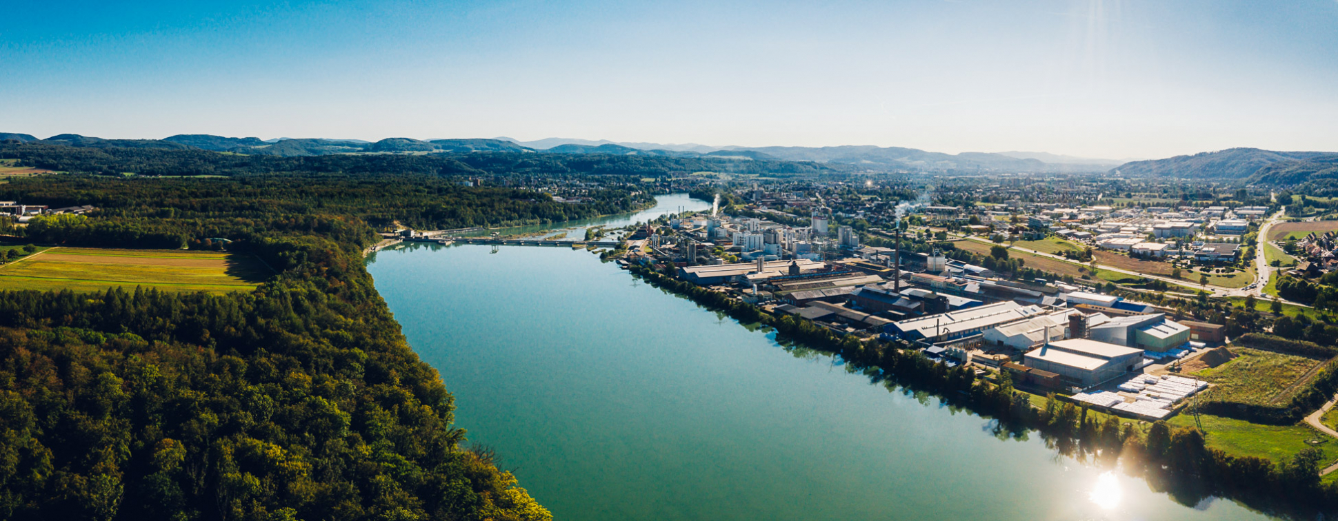 Luftbild Rheinfelden (Baden) VONGANZOBEN Luftbildfotografie Der