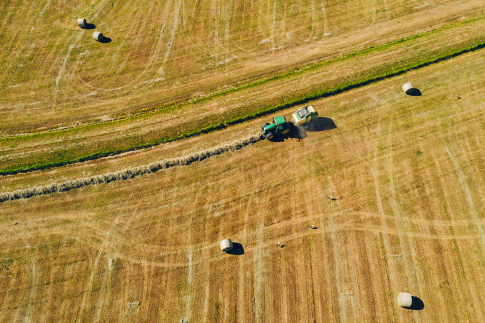 Luftbild Landwirtschaft