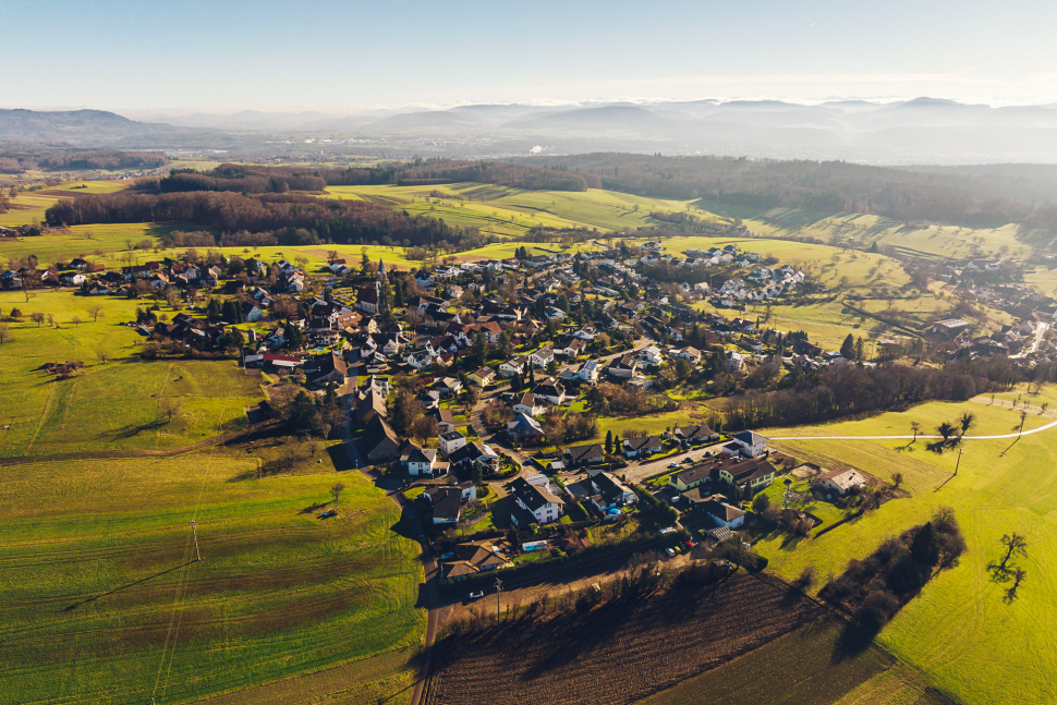 Luftbild Rheinfelden-Eichsel