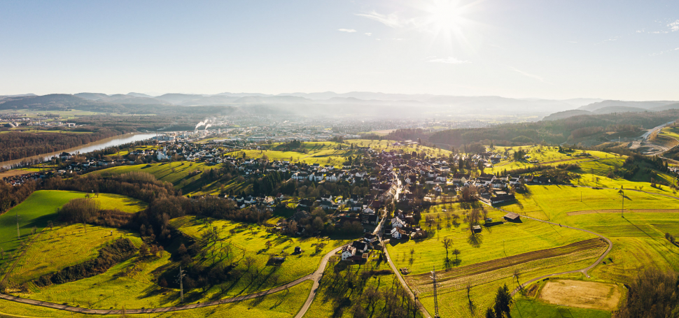 Luftbild Rheinfelden-Karsau