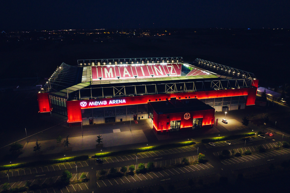 Luftbild Mewa-Arena