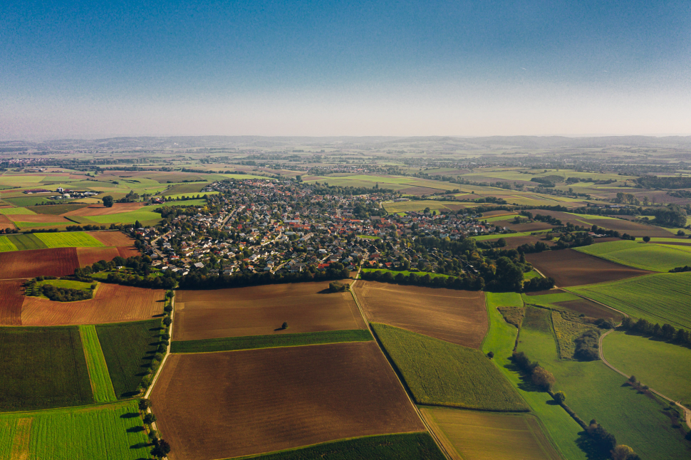 Luftbild Rossdorf-Georgenhausen